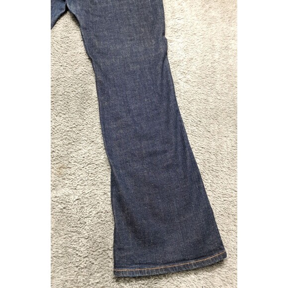 Old Navy Jeans Womens Sz 14 Flared Denim Blue Stretch The Dreamer - Picture 12 of 13